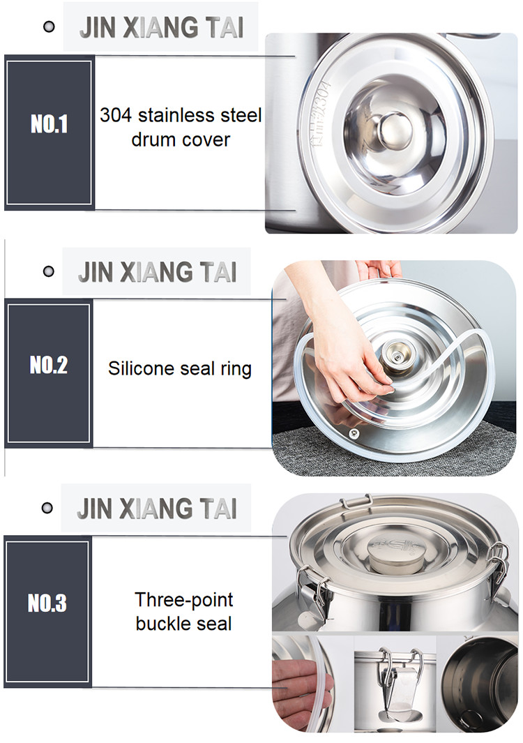 Food Grade Fermenting Equipment Stainless Steel Drums For Olive Oil
