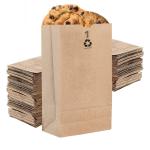 Food Delivery Kraft Paper Bag for Food Bio-Degradable Customized Size Reasonable
