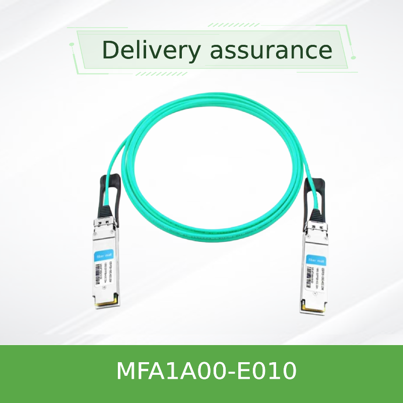 100Gb/S QSFP Mellanox AOC cable QSFP Cable MFA1A00-E010