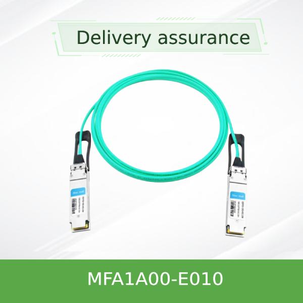 China 100Gb/S QSFP Mellanox AOC cable QSFP Cable MFA1A00-E010 factory