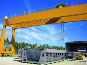 China 40ton Construction Double Girder Gantry Crane For Highway Construction factory