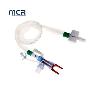 China Medical Closed System Suction Catheter with Mdi Port on sale