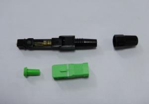 China SC/APC quick assembly Fiber Optics Connector has easy assembly andexcellent stability factory