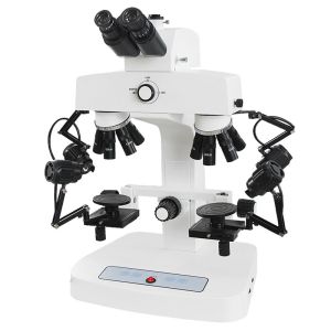 Forensic Comparison Microscope with 2x~240x Magnification LED Illumination and