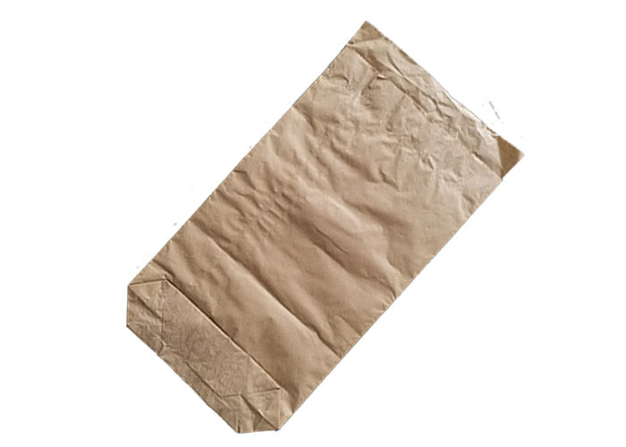 Easy Filling Multiwall Kraft Paper Bags Pasted Open Mouth For Packing Corn Syrup