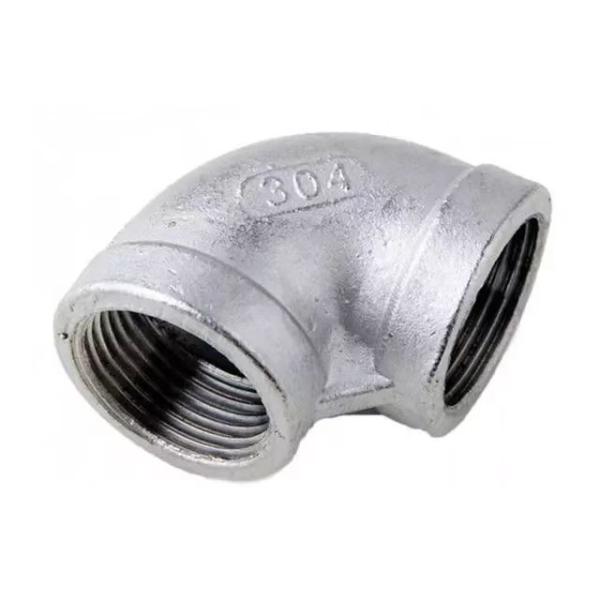 Stainless Steel 201 304 Pipe Fitting 90 Degrees Elbow with Equal Female