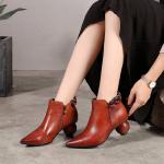 S172 Factory autumn and winter new leather short boots fashion fashion single