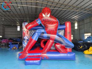 China Commercial Grade Spiderman Theme Inflatable Bouncy House Castle Jumping House factory