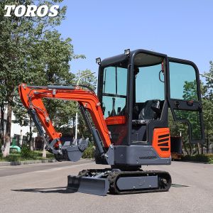 Lightweight Mini Crawler Excavator Max. Vertical Digging Depth 1655mm