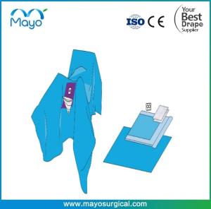 China Customized procedure pack Surgical Gynaecology Drape Set Premium factory