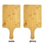 Sublimation Printing Bamboo Wood Pizza Tray Wood Steak Serving Plate