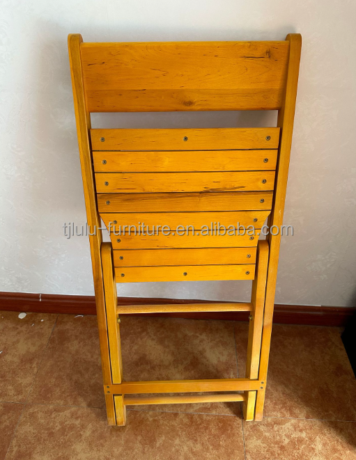 Armless Nordic Wood Dining Chair for Hotel Restaurant Furniture in Dining Room