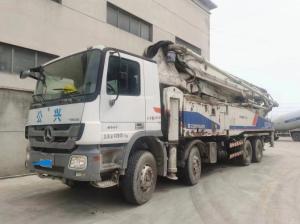 China 2022 Zoomlion Used Concrete Pump Truck with 58 Meters Installed on Mercedes-Benz Cars factory
