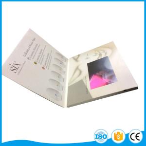 China 4.3 Inch Tft Lcd Screen Video Mailer Card / Video In Print Brochure For Office Or Hotel factory