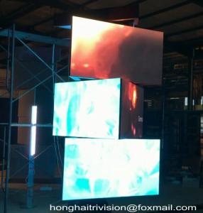 China 3d display board advertising spinning led billboard prices factory