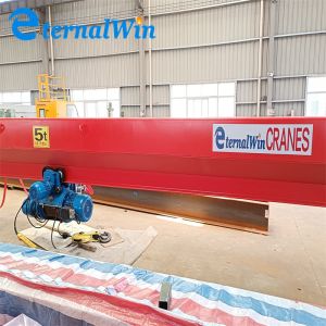 China Light Duty Cargo Lifting Bridge Crane Single Girder Overhead Crane on sale