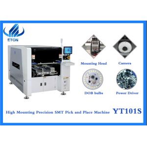 China LED Automatic SMT Mounting Machine High Precision 4W CPH  Intelligent Double Head Feeder on sale