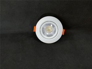 China High Lumen Recessed Swival SMD LED Spotlight / Integrated 5W Round LED Downlights factory