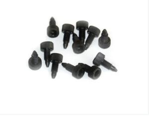 China High Hardness PEEK Injection Molding 1/16 Peek Plug In Aerospace Biomedical factory