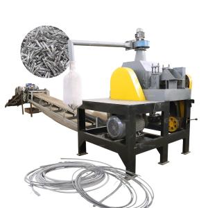 China Waste Aluminum Cable Steel Wire Cable Stripping And Separator with Sorting Rate of 99% factory