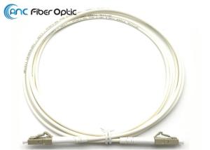 China LSZH PVC Jacket Fiber Optic Patch Cord Simplex MM LC SC FC ST Connector Durable factory