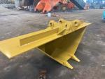 Construction 1.1cbm V Ditch Bucket Trapezoid For VOLOV KOBELCO HITACHI