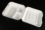 Hot-Selling Bagasse food container, biodegradable disposable food container,