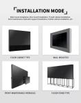 4x4 Processor Controller Advertising Screen DID Display 55" Panel Mount