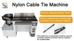 YH-100L Automatic Nylon Cable Tie Tying Packaging Machine and Electric Vibrating