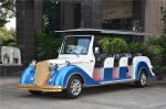 Lithium Battery Operated Retro Electric Car , 8 Seats Electric Passenger Vehicle
