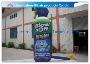 China Promotion Bottle Inflatable Balloons For Advertising With Fire Proof PVC Tarpaulin factory