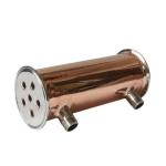 Cylindrical Head Code Stainless Steel 304 316 Tri Clamp Dephlegmator Reflux