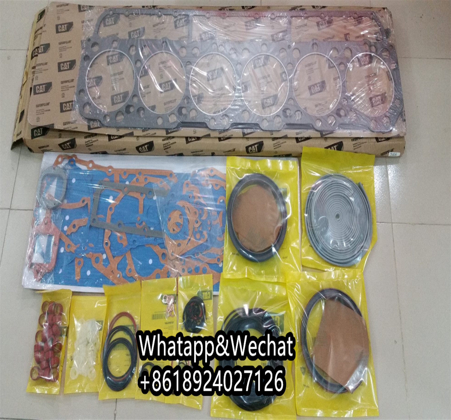 6N0390 Spare 6N-0390 seals 2425040 Full Gasket Kit 242-5040 Gasket 2J7188 Cylinder 2J-7188