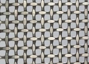 China Art Signage Fine 8m X4m Architectural Woven Wire Mesh 316 Stainless Steel factory