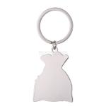 Sublimation Christmas Gift Bag Key Chain Pendant Sublimation Keyring