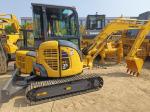 Used Komatsu PC35 Excavator 2022 and Flexible Maneuverability Comfortable Cab