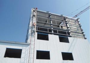 China Strong Weather Resistance Metal Construction Building with High Energy Efficiency and Zinc Coating 80-275g/m2 factory