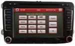 Ouchaungbo Car DVD Video Player GPS Navigation for Volkswagen Tiguan 2007-2012