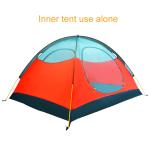 Red Elastic Rope 3 Person 210x120cm Outdoor Camping Tent