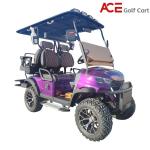 Steel Frame 4 Seats Electric Hunting Carts 30km/h Electric Golf Buggy
