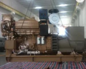 China 6 Cylinders Marine Diesel Generator 1800 RPM Rated Speed Wet Type Exhaust factory