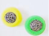 China Smooth Surface Kitchen Sponge Scrubber Wear Resistant Ideal For Pots And Pans factory