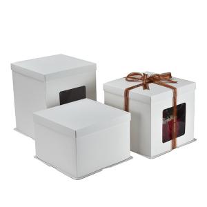 China Birthday Gift Cake Box Custom Packaging Box factory