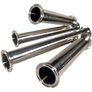 China OEM Support Casting Sanitary Tri Clamp Jacketed Spool in 304 316L Stainless Steel factory