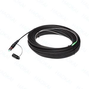 China IP68 FTTX Solution Patch Cord FTTA Outdoor Fiber Cable Waterproof SC APC LC Connector factory