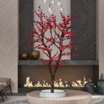 All Season Simulated Artificial Landscape Trees Imitation Landing Ornaments Plum