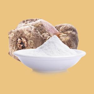 China 95% Glucomannan Konjac Powder KGM Amorphophallus plant sourced factory