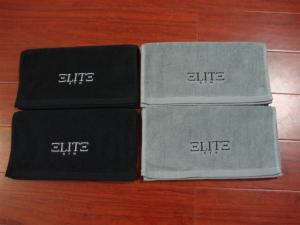 China Gym series 34*71 cm custom hand towel 100% cotton factory