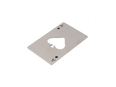 Poker ACE Stainless Steel Beer Bottle Opener,Cool innovative credit card sized stainless steel pocker bottle opener, bru