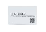 RFID passive Blocking Card For Credit Bank Card Wallet Security